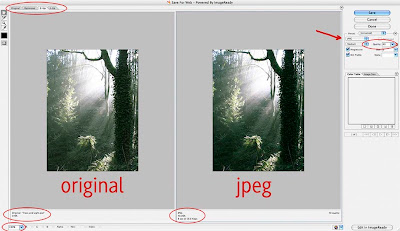 Click image to view larger version Save for web dialog box