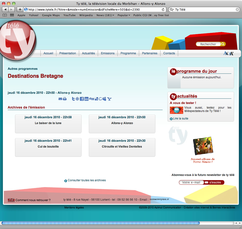 une bouteille dans le cul