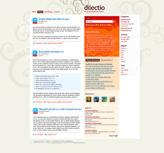 Dilectio - Free Blogger Template