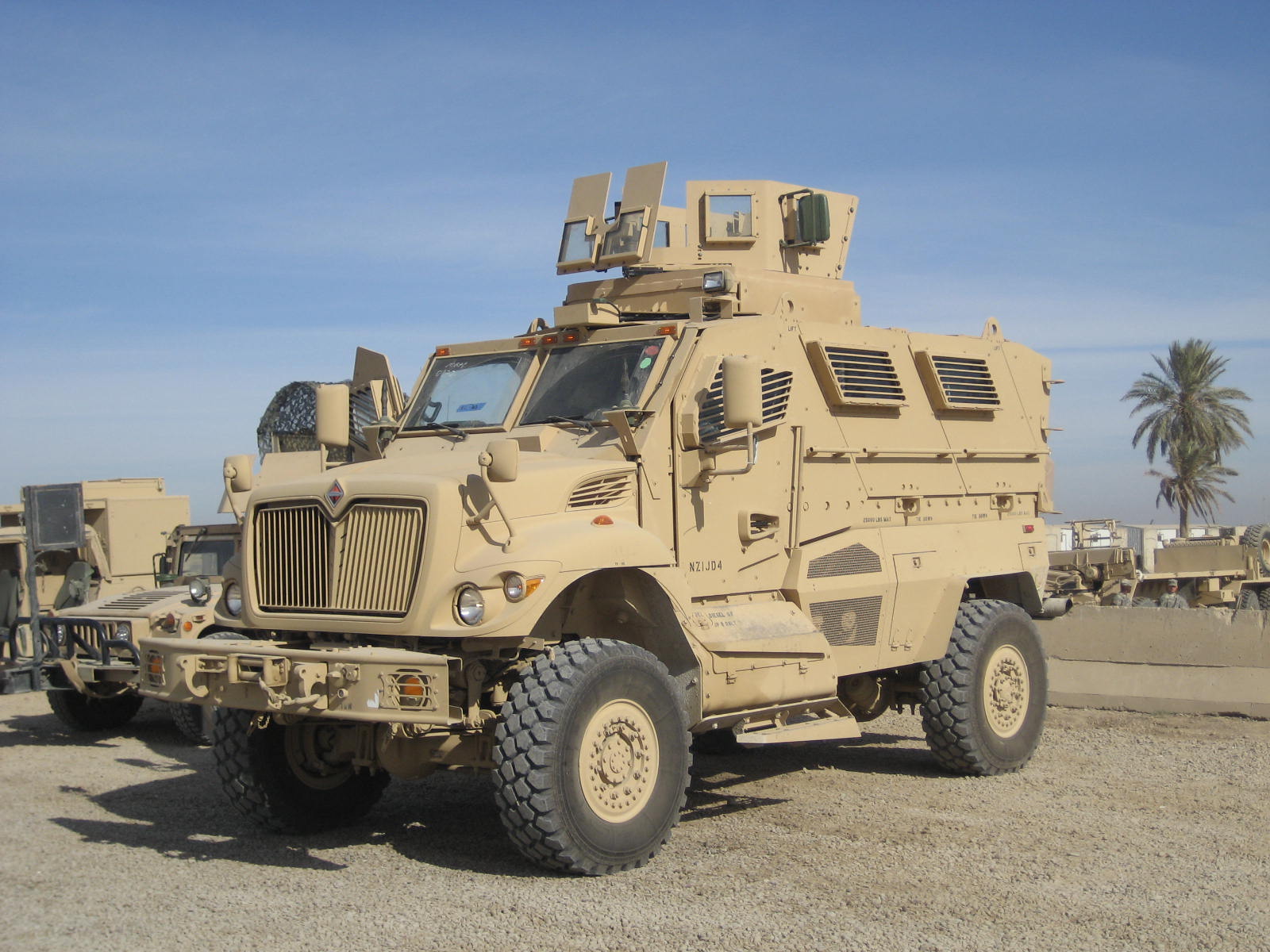 mrap mine roller