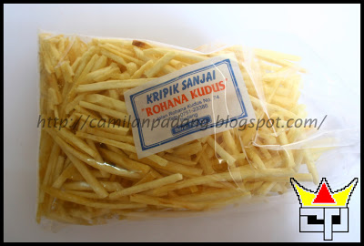 Camilan Padang KRIPIK SANJAI (RUNCING-ASIN)