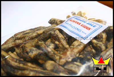 Camilan Padang PISANG SALE HITAM (Close Up)