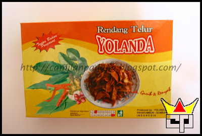 Camilan Padang RENDANG TELUR (YOLANDA)