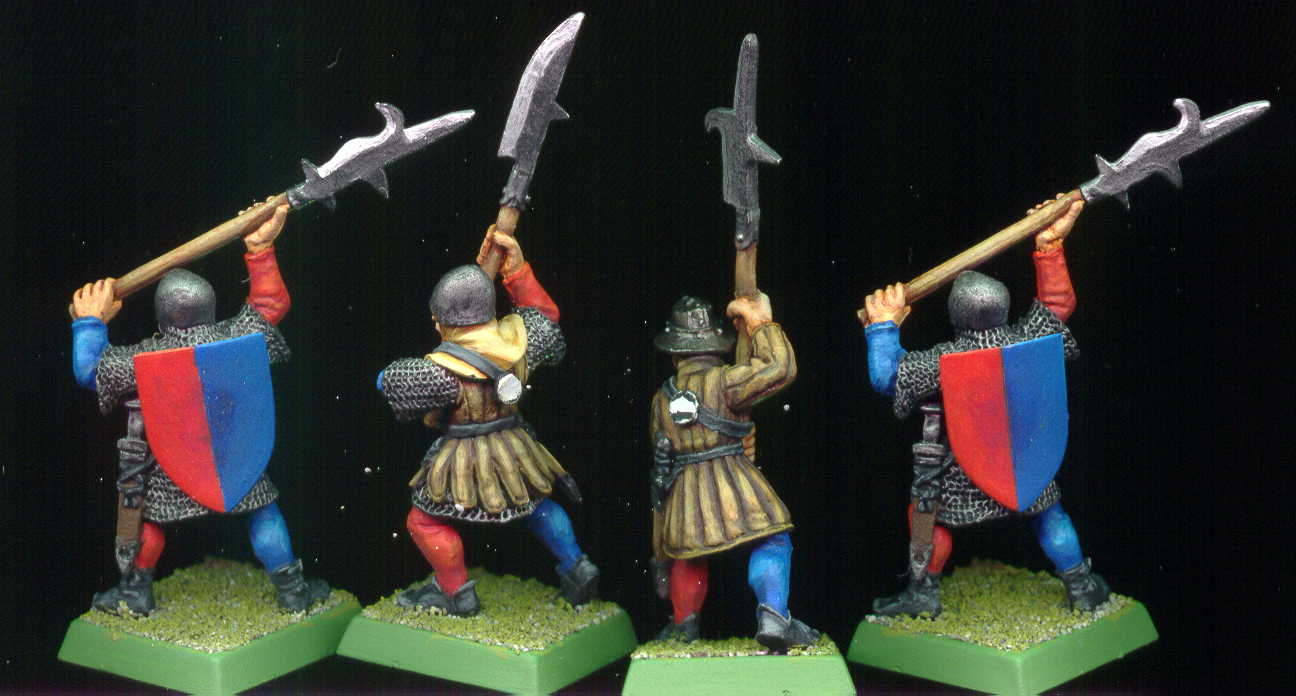 Miniature Painting Bretonnian Henchman