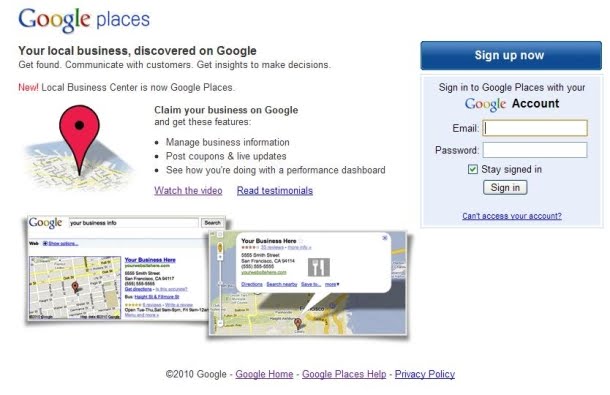 Google Places Domination