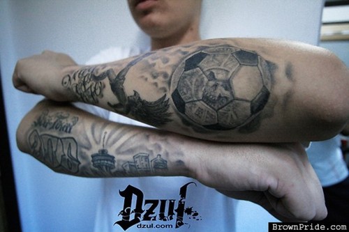 tattoo star soccer player tattoo football triball tattoo star soccer player tattoo football triball