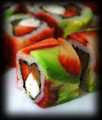 Strawberry Sushi Roll