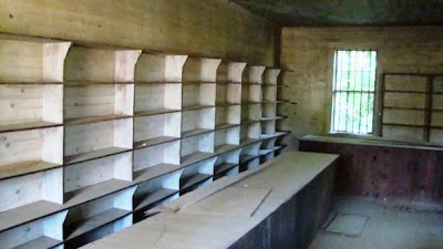 Inside fillin station/general store