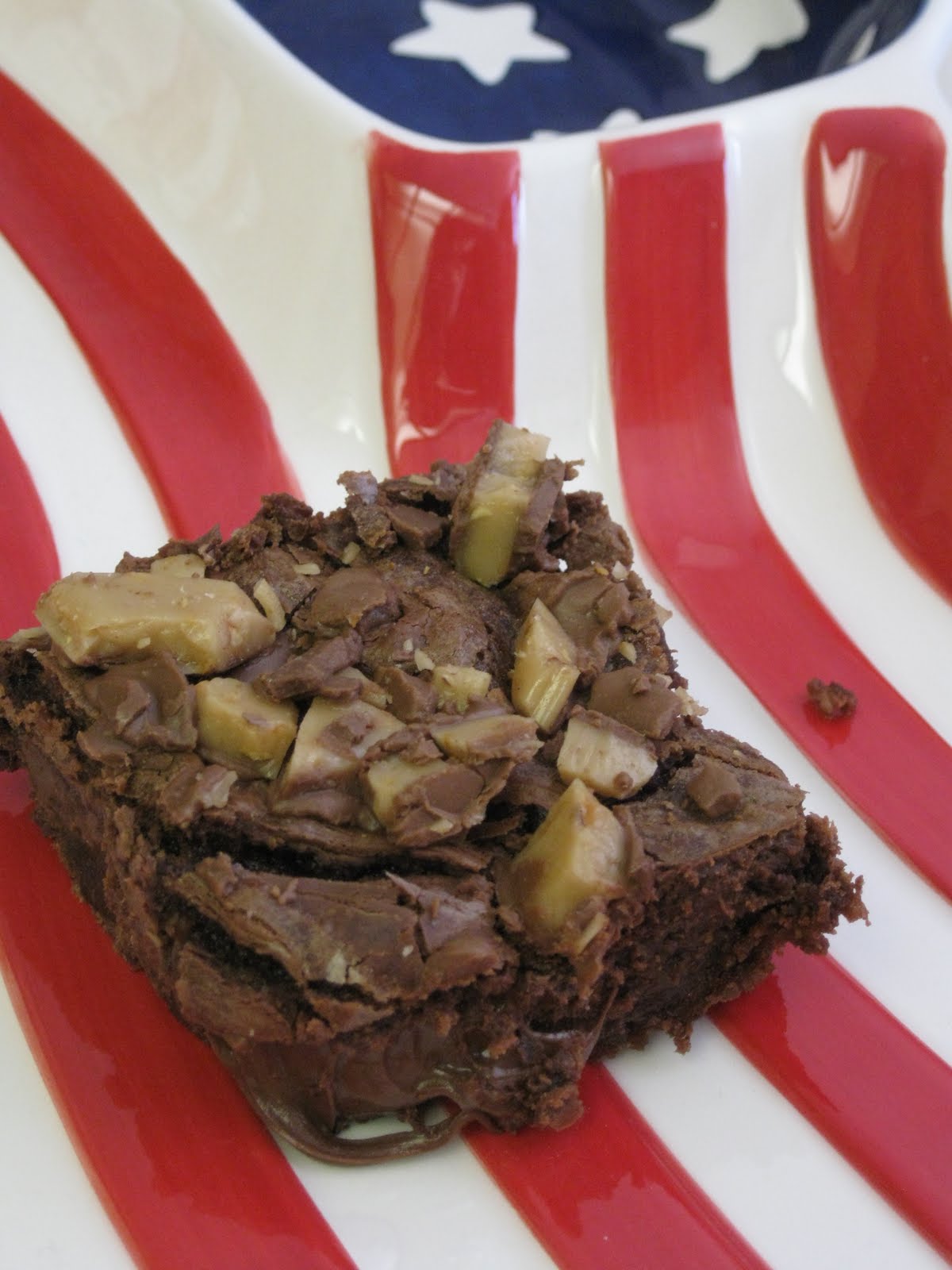 Rebecca's Sweet Escapes Hazelnut Heath Bar Brownies