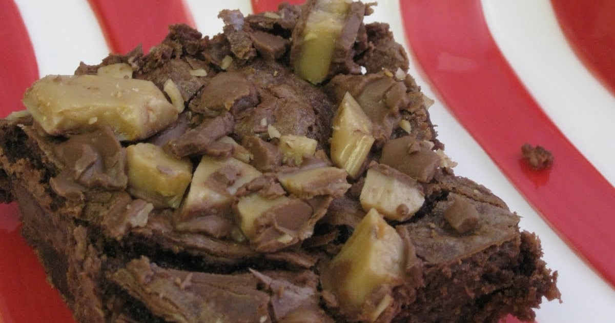 Rebecca's Sweet Escapes Hazelnut Heath Bar Brownies