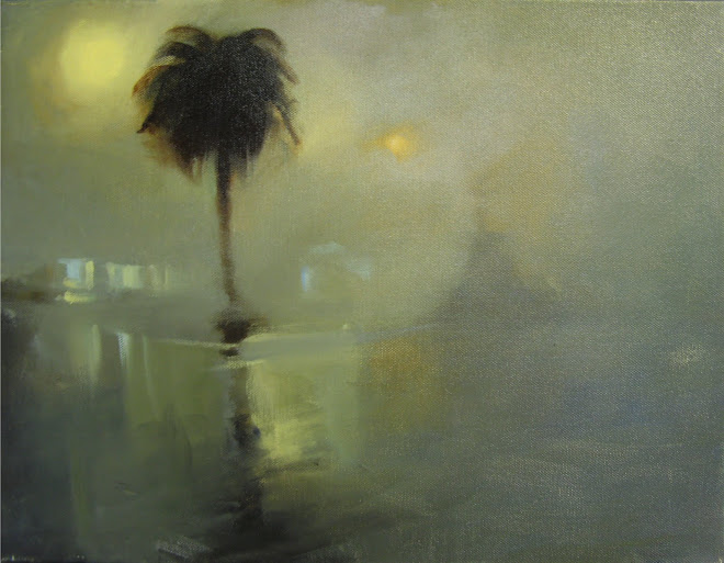 Palmtree, oil on canvas, 35 x 45 cm, 2009