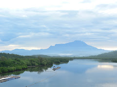 Mt. Kinabalu - looking over KK town