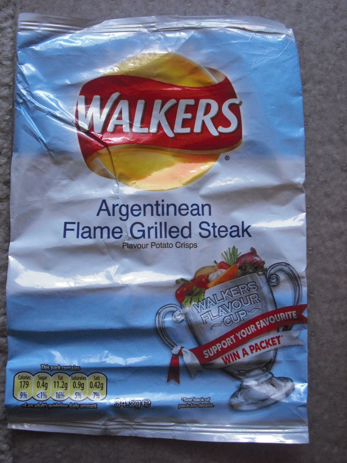 My Life after Le Cordon Bleu Europe Post 1 Walkers Crisps Flavour Cup