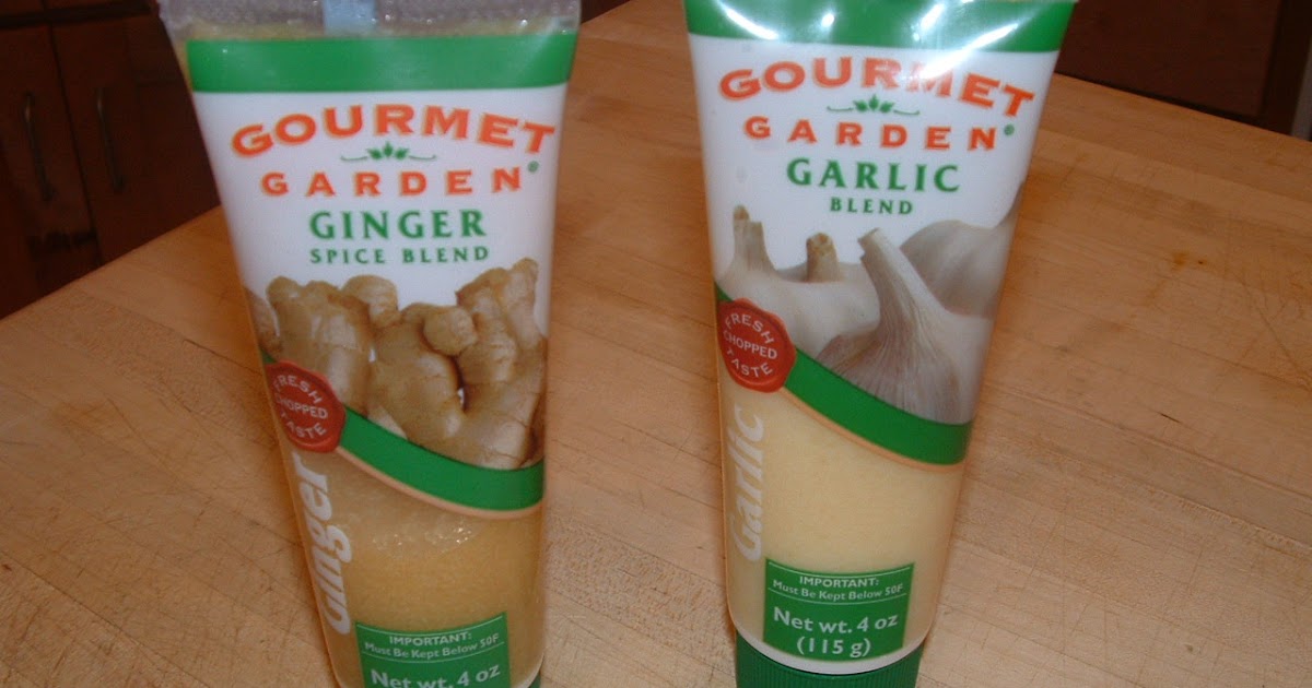 Food Garden Recipes: Garlic and Ginger in a tube!