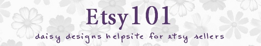Etsy 101