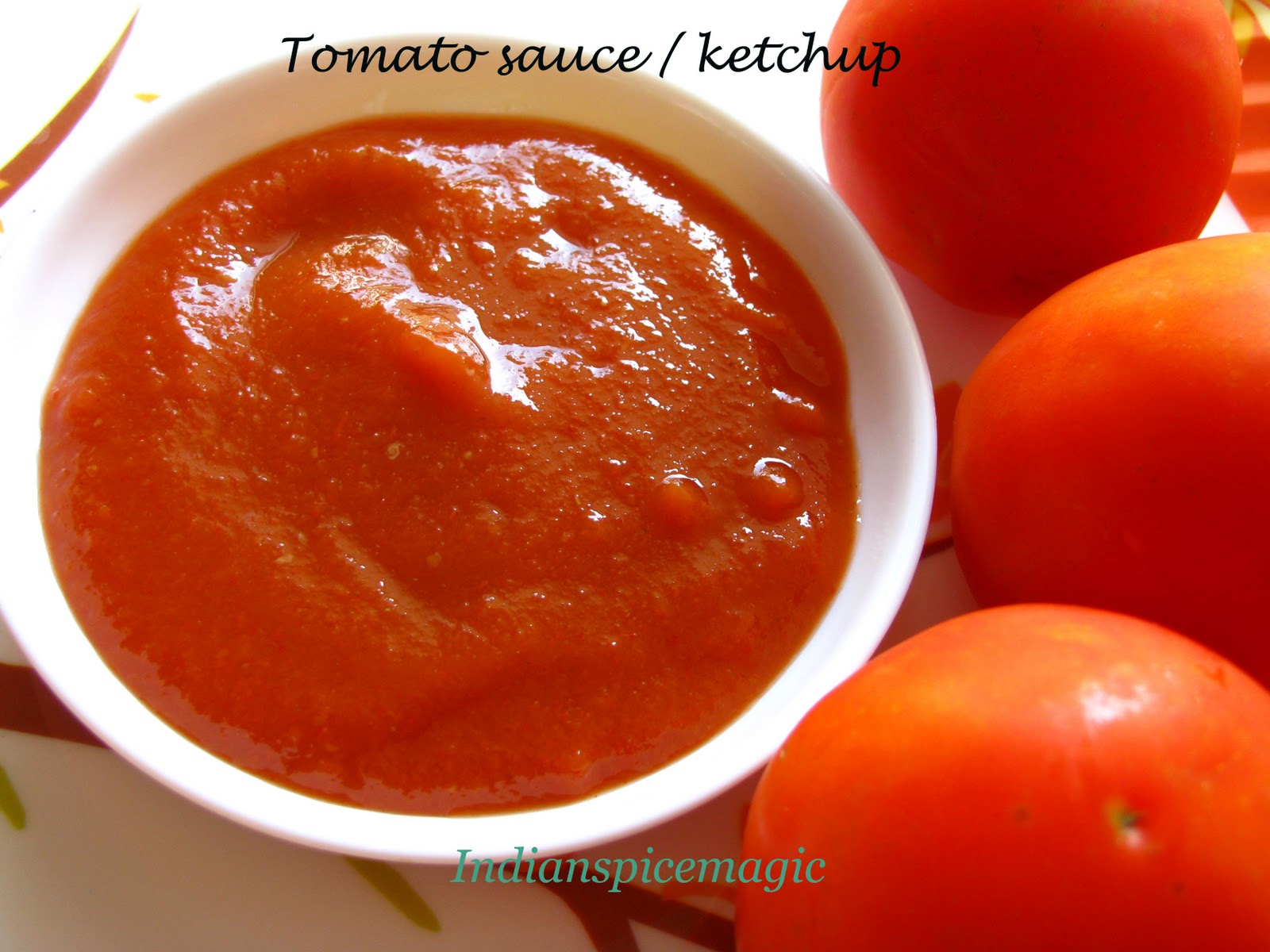 IndianSpiceMagic Homemade Tomato Sauce / Ketchup