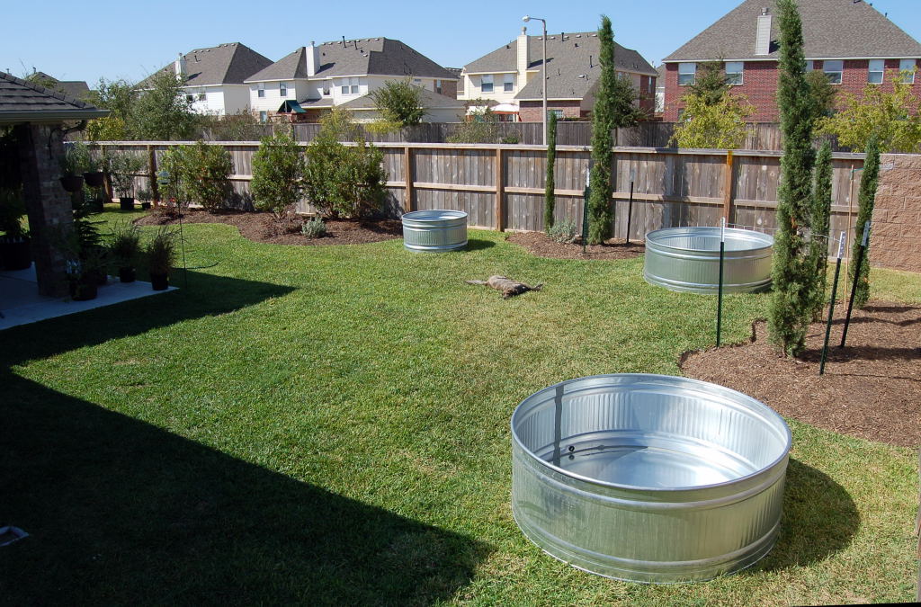 C a y l a w r a l: Stock tank gardens from start to finish