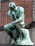 O pensador, de Auguste Rodin