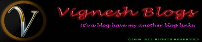 Vignesh Blogs