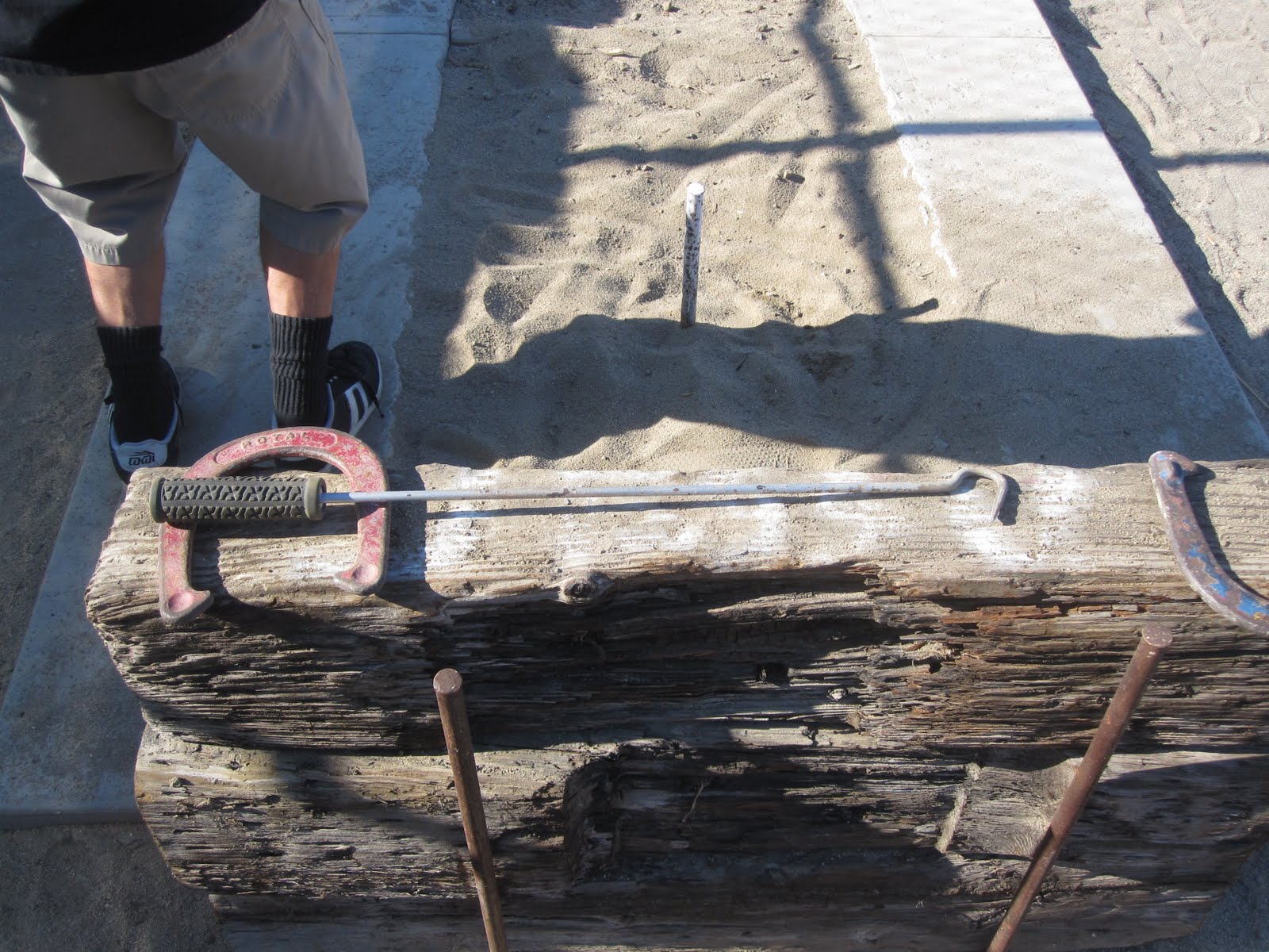 San Pedro Horseshoe Pitching Club Picker Upper