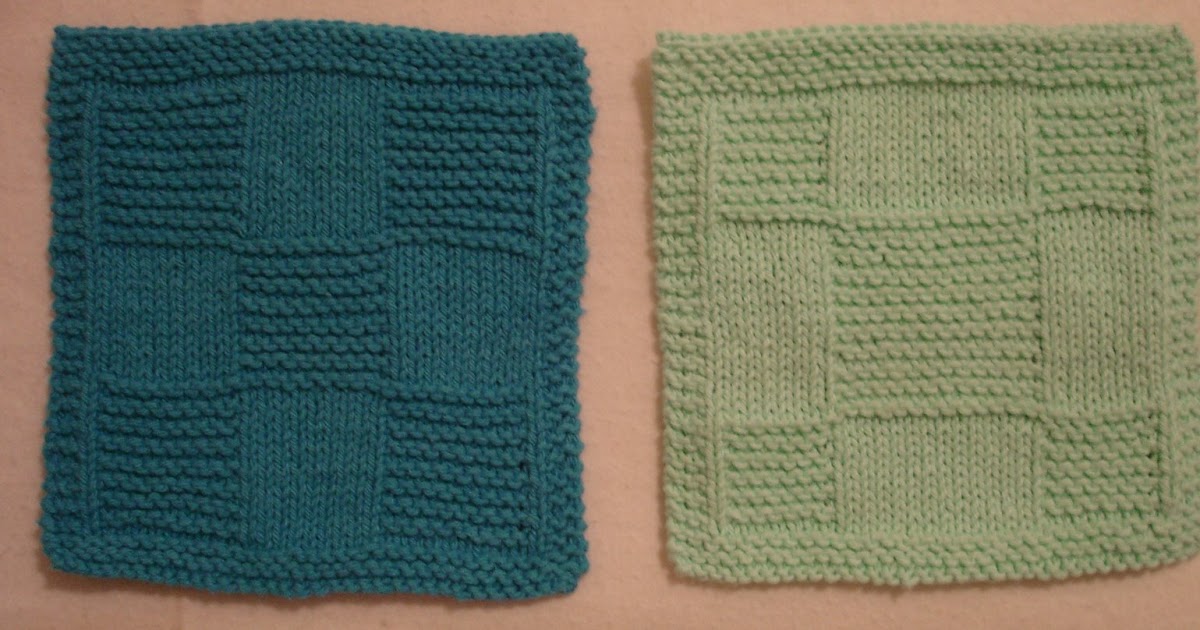 Carols Quilting Blog: Knitted Quilt Block Dishcloths