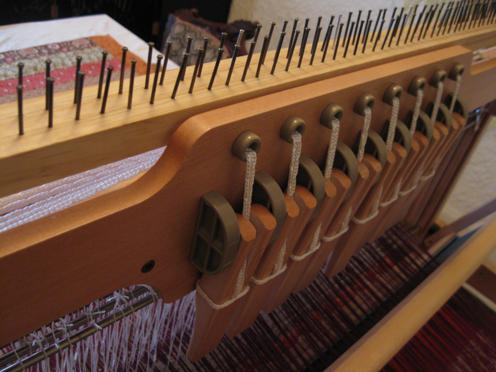 Dawning Dreams Blog DIY Raddle for Weaving Loom