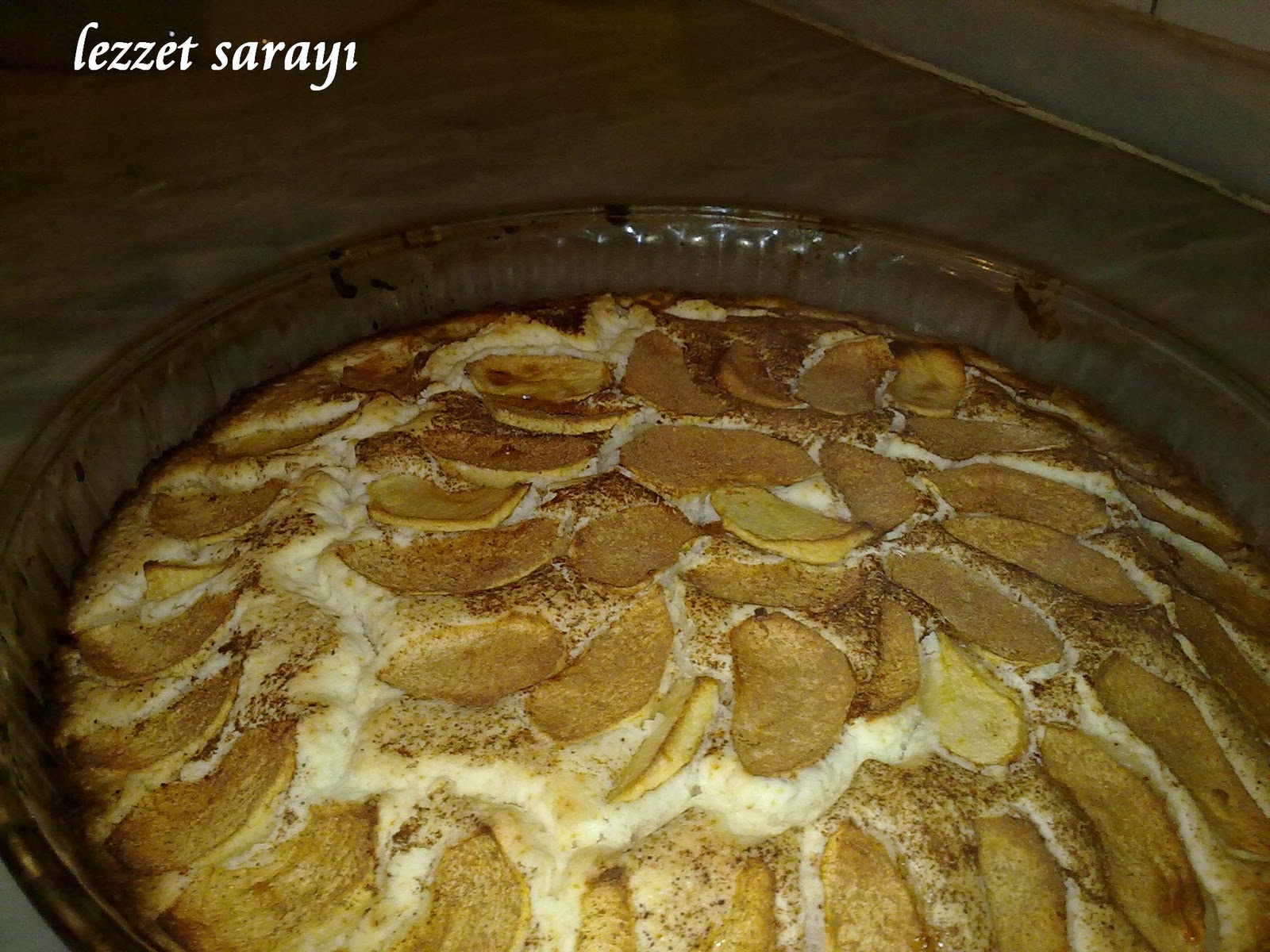 Elmalı Nişastalı Kek Kurabiye Lezzet sarayı