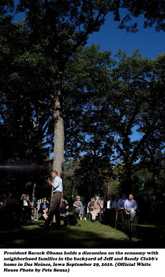 A Backyard Stroll Through Health Reform in Des Moines White House