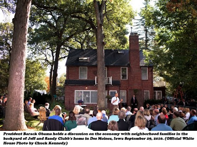A Backyard Stroll Through Health Reform in Des Moines White House