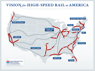 DOT Awards $2.4 Billion to Continue Developing 21st Century High-speed Passenger Rail Corridors White House