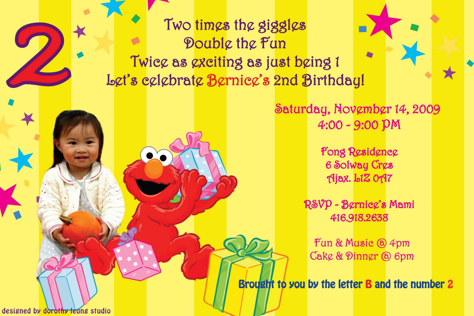 The Fong Family: Bernices 2nd Birthday Party