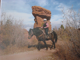 Food Adventures Etc Horseback Riding In Garden Of The Gods