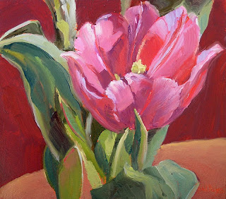 winter tulips