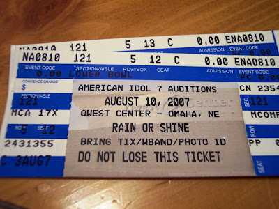 American Idol audition tickets