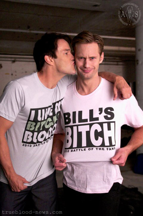 True Blood: Bill and Eric true blood bill fangs. True Blood: Bill and Eric