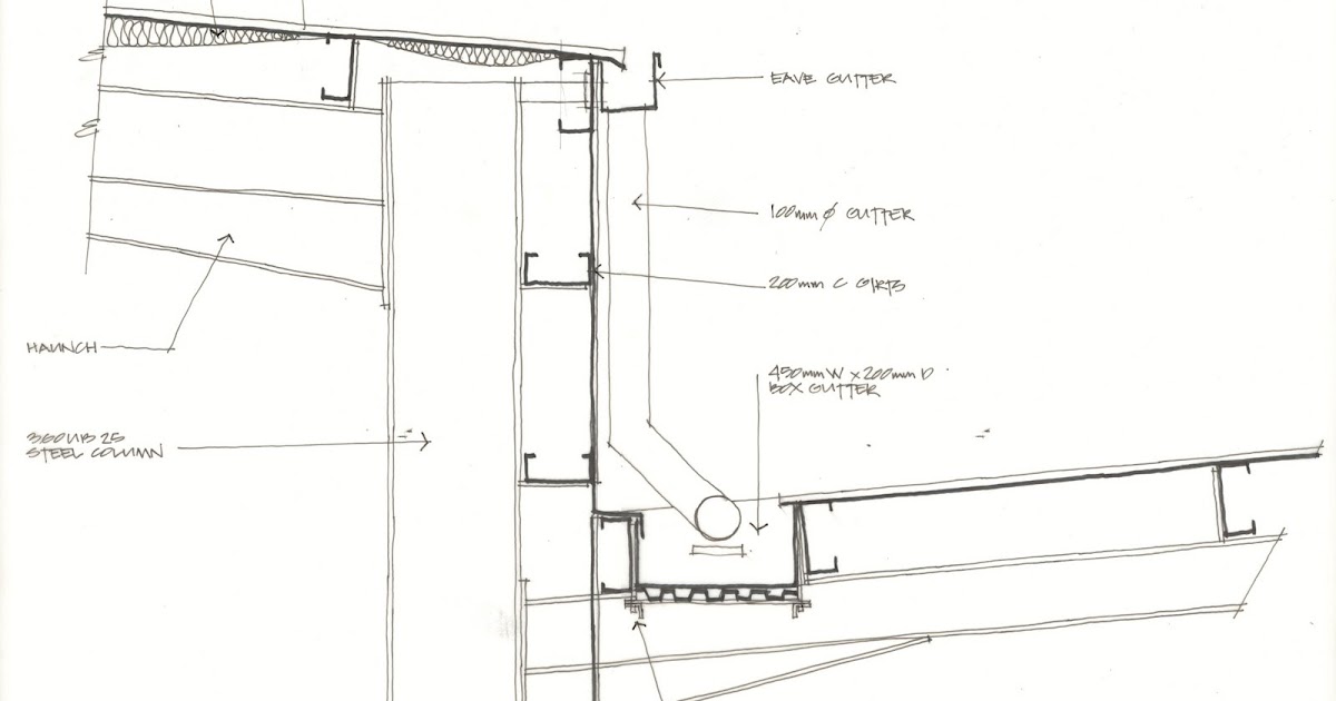 Michael's Construction Blog CANOPY BOX GUTTER