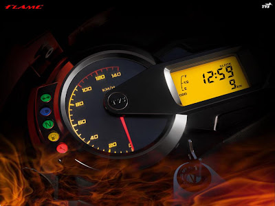 Digital Speedometers of the 125 CC TVS Flame
