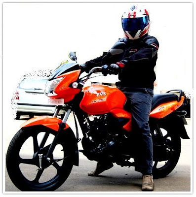 TVS Jive Test Ride