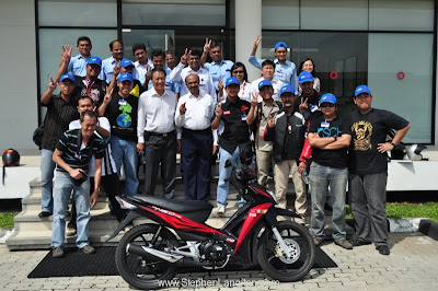 Indonesian 2 wheeler Bloggers @ TVS Indonesia