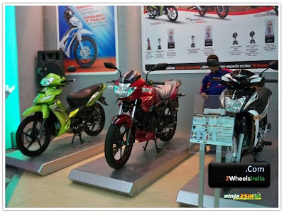 TVS Models on Display @ Jakarta Fair 2010