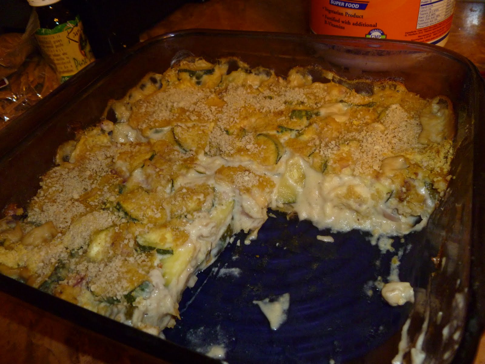The Vegan Everything Cheesy zucchini casserole
