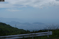 伊豆スカイライン熱海峠から沼津方向風景