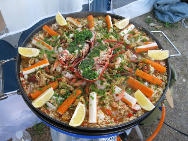 eigen gemaakte paella