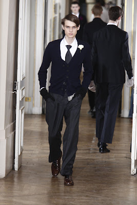 LANVIN Fall Winter 2008/2009 Mens Runway Pictures