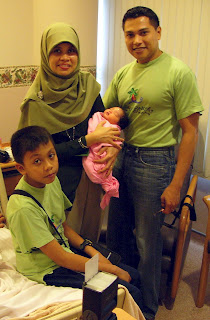 Visiting Alya Kalysa At Changi Hospital