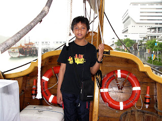 The Swedish Gotheborg Danish on Spar Deck Stern