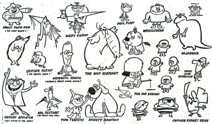 Patrick Owsley Cartoon Art and More!: GENE DEITCH / TERRYTOONS CHARACTERS