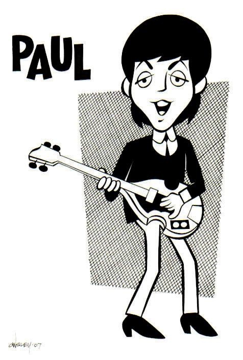 Paul Mccartney Beatles Cartoon. TV CARTOON BEATLES, PAUL