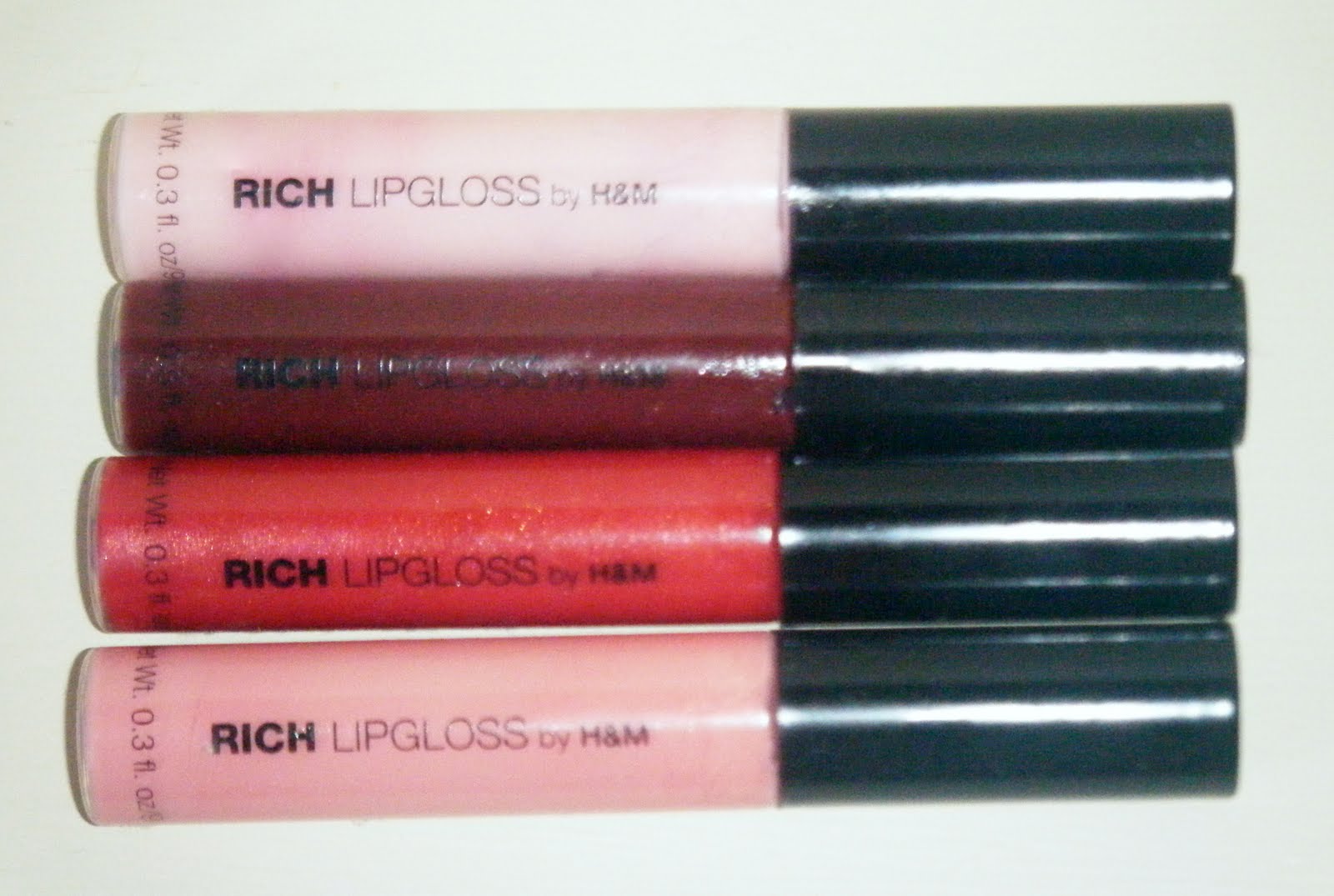 My Lip Gloss Is Poppin' H&M Rich Lip Glosses Review