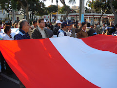 Marcha en defensa de Huacho como Sede Regional